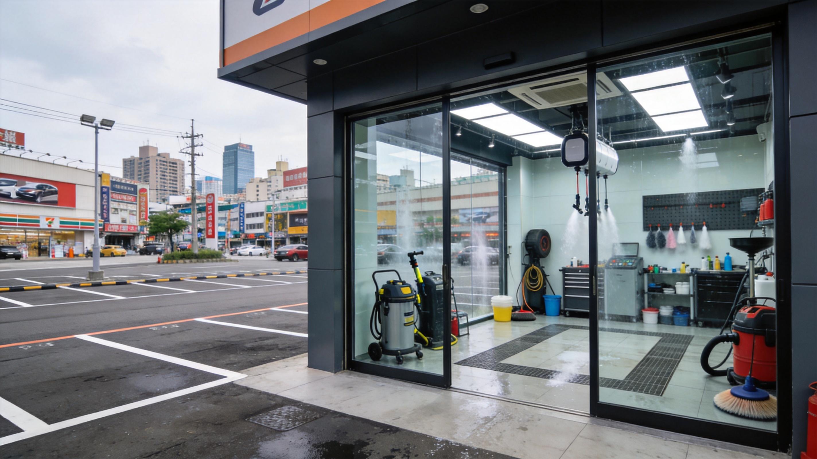 O3 汽車美容沙鹿店環境